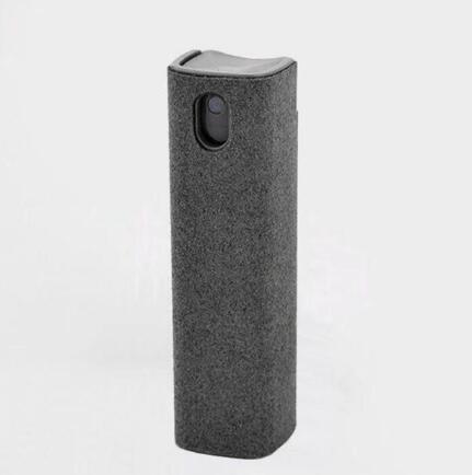 طقم تنظيف شاشة الهاتف والكمبيوتر 2 في 1 لإزالة الغبار عن الشاشة، يتضمن مجموعة من قطع قماش من الألياف الدقيقة