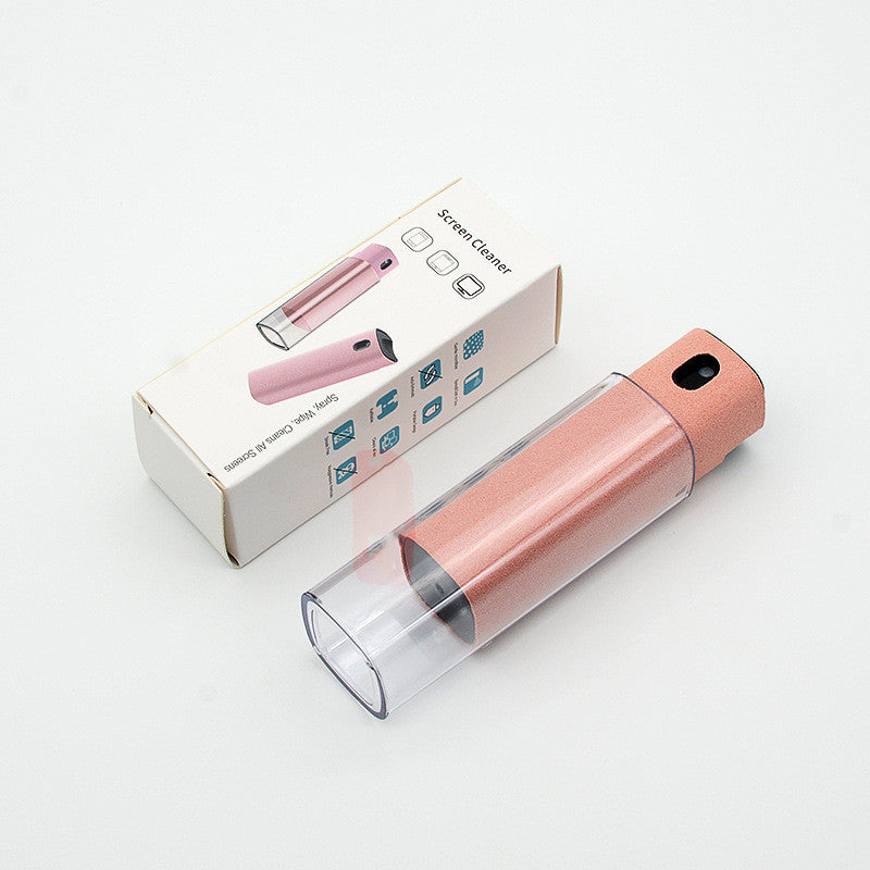 طقم تنظيف شاشة الهاتف والكمبيوتر 2 في 1 لإزالة الغبار عن الشاشة، يتضمن مجموعة من قطع قماش من الألياف الدقيقة