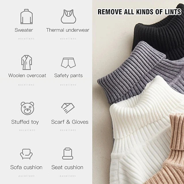 أداة تشذيب وإزالة وبر الملابس المحمولة